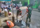 Kerja Bhakti Bersama Bupati Kudus di Sepanjang Jalan KH Moh Arwani Amin