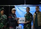 Dandim 0722/Kudus Berikan Bantuan kepada Warga tersampak Banjir  di Desa Karangrowo