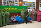 Kodim 0722/Kudus Gelar Donor Darah Peringati HUT Persit ke-80