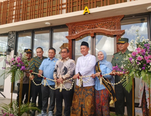 Kasdim 0722/Kudus Hadiri Peresmian Gedung Layanan Perpustakaan Umum Kabupaten Kudus