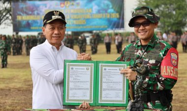 Komadan Kodim 0722/Kudus Hadiri Pembukaan TMMD Sengkuyung Tahap II TA 2026 Di Desa Gondoharum